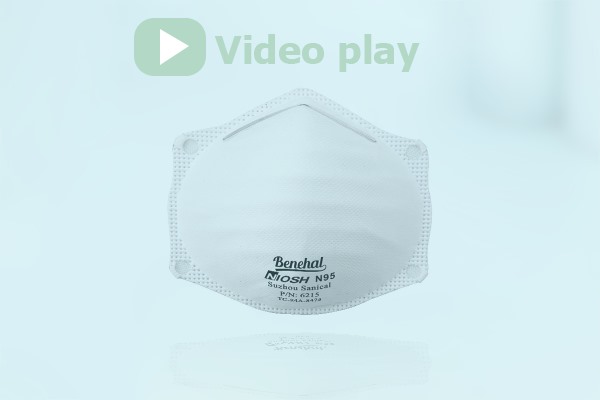 benehal 6215 cup protective head wearing sanical headwear cheapn95 approved video cover be6215 headband niosh n95 wholesale