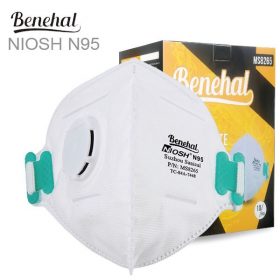Benehal MS8265 NIOSH N95 Mask With Valve - N95 In Stock