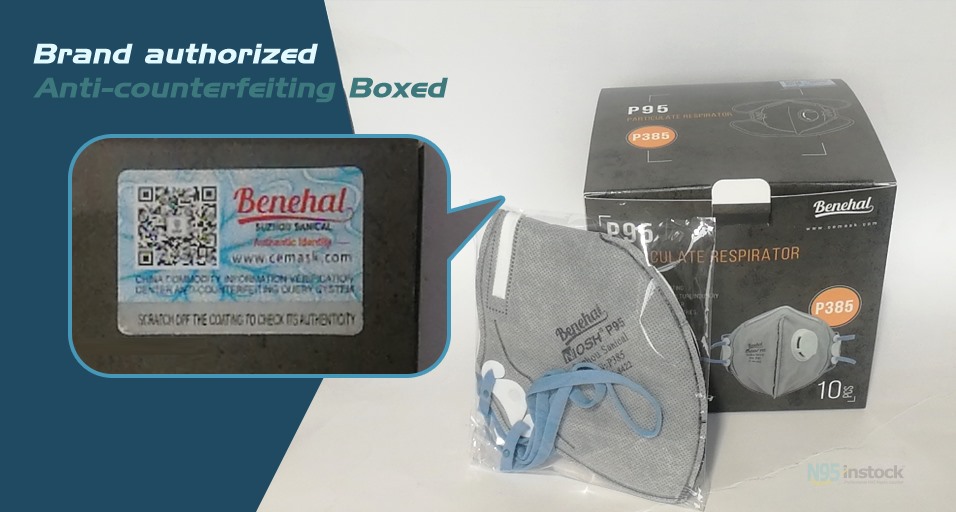 benehal p385 retails headbands niosh carbon fold tc 84a 8422 original certification benehal p385_12 detailed view