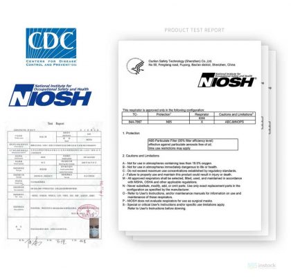 bestg bestg8295 niosh instock cup facepiece genuine n95 certification bestg cdc noish approved n95_02 supply