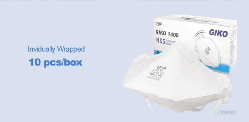 giko giko 1400 n95 best boxed lowprice genuine cup sanical giko1400 particulate respirator 10pcs price