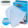 Respokare N95 Surgical Respirator Mask Small Medium Large 5 Pack