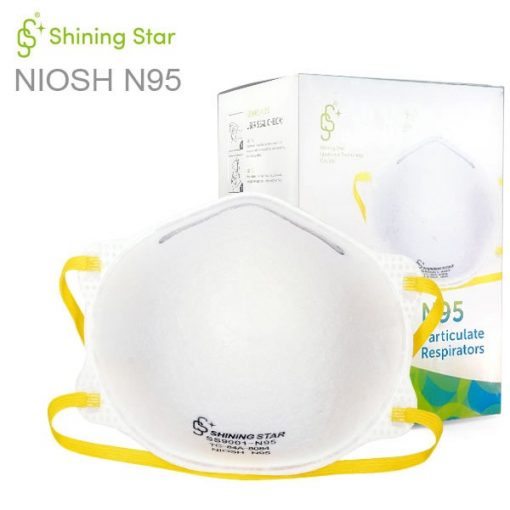 shining star ss9001 cdc n95 headband facemask wearing niosh shining star particulate respirators 600 list