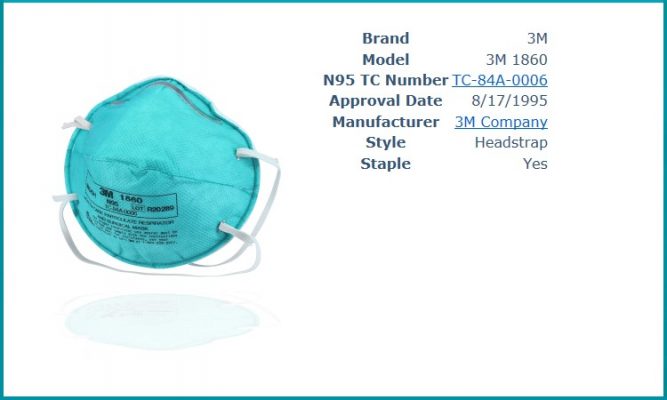 3m 1860 n95 cdc filter 3mfacemask medical boexed pdf niosh 3m1860sg 510k headband niosh surgical images