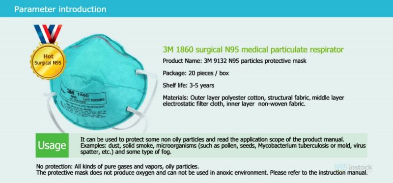 3m 1860 r21112 n95facemask 1860n95 genuine surgical 3m singapore healthcare particulate respirator lot r2028904 images