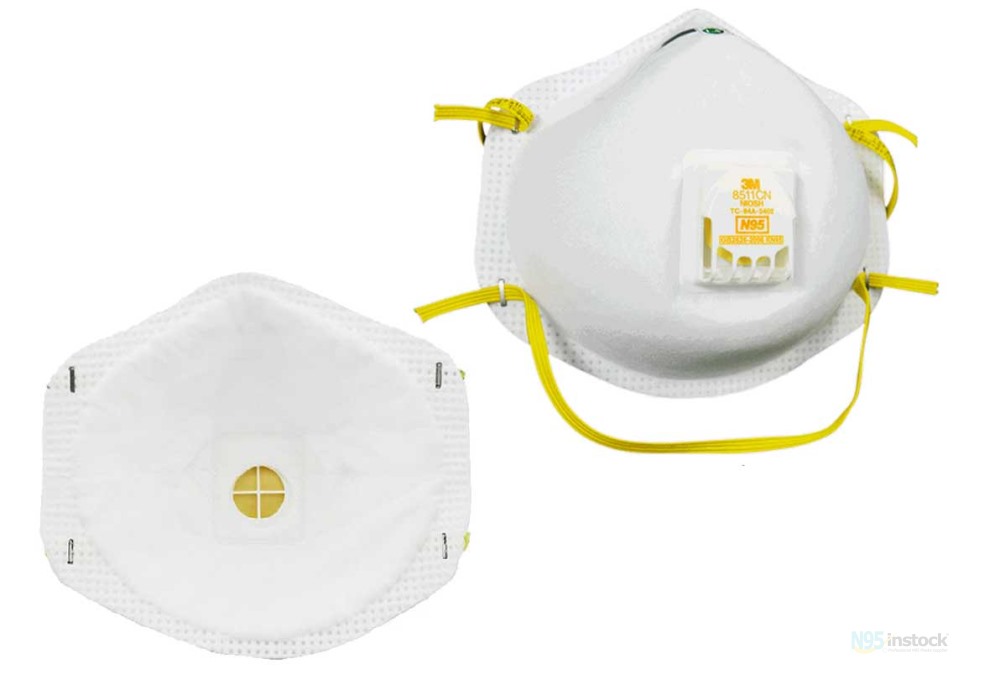 3m 3m8511 niosh n95 surgical face cup boexed n95 3m mask particulate respirator 8511pb1 2
