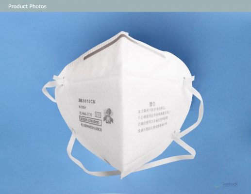 3m 3m9010cn wrapped n95 facemask individually filter face view 3m 9010cn07 detailed view