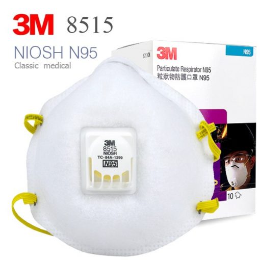 3m 8515 instock n95 mask face filter fda piece product 3m8515 cup niosh with valve albums
