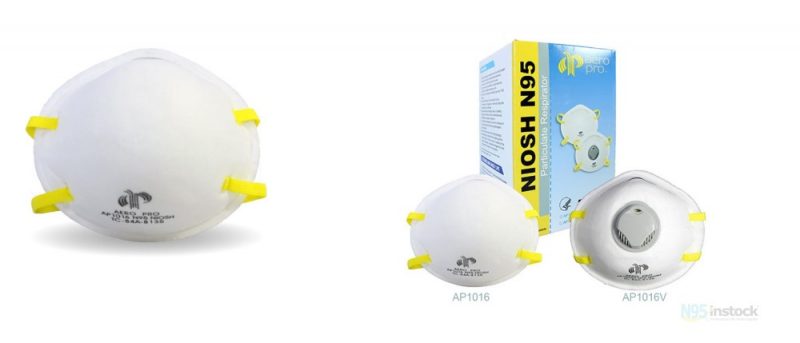 aero pro ap1016 n95valve mask headband aeron95 protective genuine model wearing expierence cup niosh n95cup images