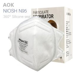 aok 20190016 cdc n95 seal retails wearing head bands aok supply