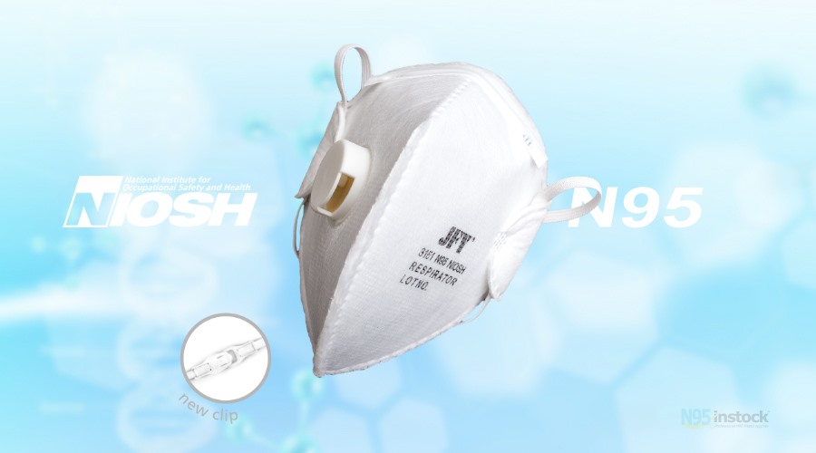 jinfuyu jfy3151 industrial n95 cup headband packed mask product folding headband niosh with albums