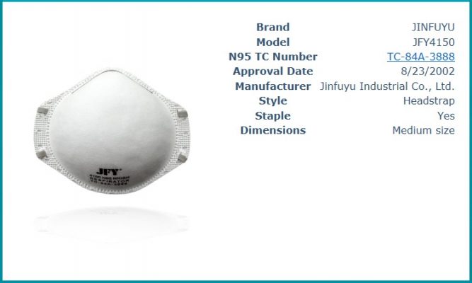 jinfuyu jfy4150 ss n9 n95 instock valve cup cup cdcniosh pdf headband niosh buy