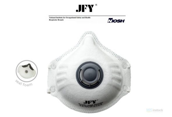jinfuyu jfy44151 jfy tc 84a 7720 headband juntishiye n95 original genuine jinfuyu valved 1100