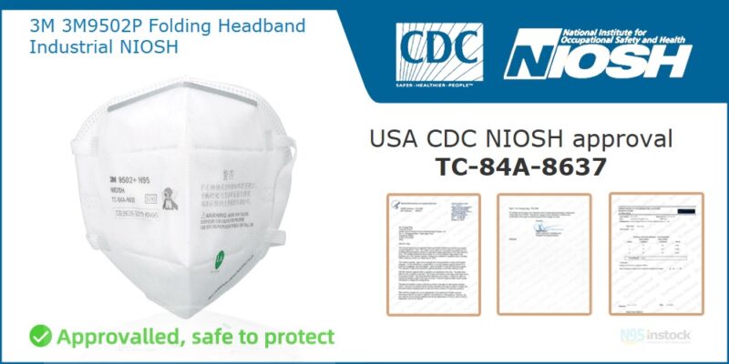 n95 mask bulk order genuine n95facemask pack for headband cdc niosh 3m 3m9502p folding headband industrial niosh supply