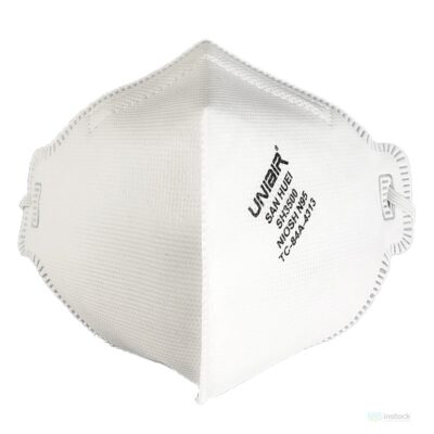 san huei sh3500 n95facemasks original n95fold headn95 genuine wearing pdf cdc niosh folding headband individually wrapped product