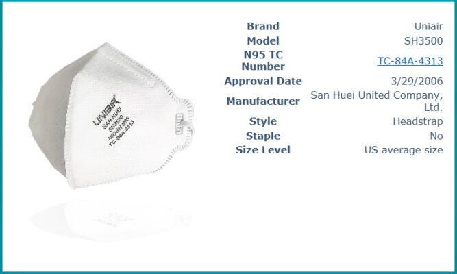 san huei sh3500 facemask n95mask genuine n95s head juntishiye retails sh3500 long free show