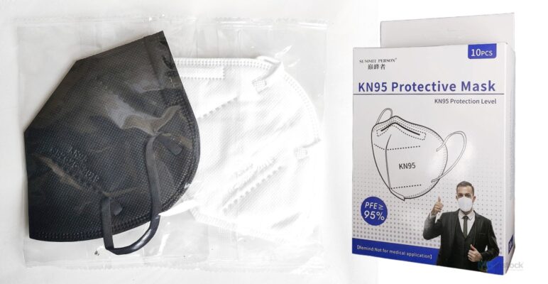 dianfeng kn95 flat buy protective mask -flod -fold single packed picture
