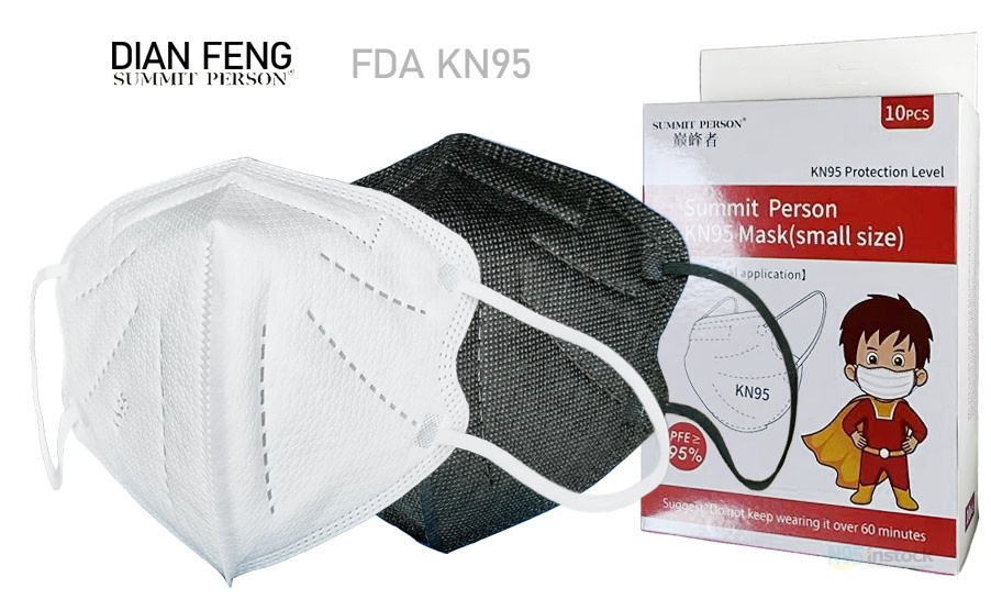dianfeng kn95 for kids instock n95-face-mask kn95 retails dianfeng box buy