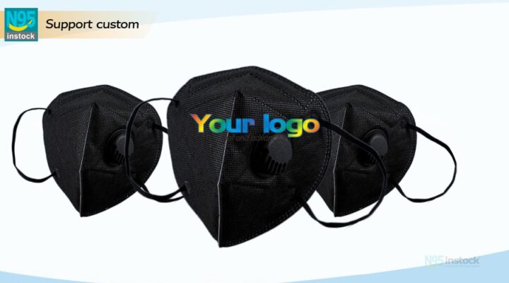 kangdun headstrap kn95 earloop respirator flat-flod certified black-k custom your logo personalize stylished customlogo logomask kdkn95abev fda approval fda-kn95 1 photos