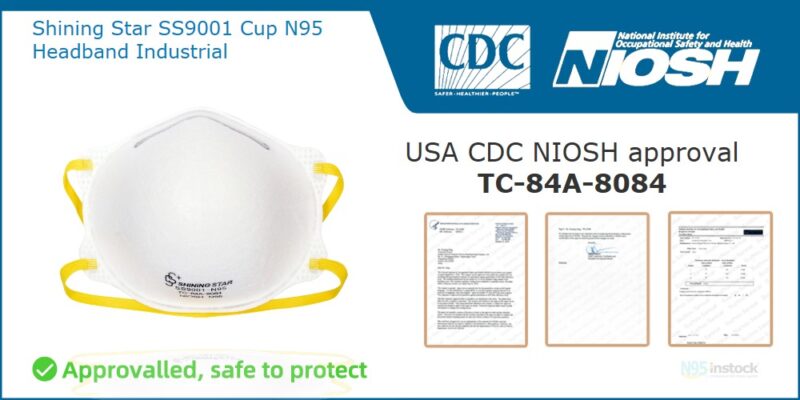 shining star ss9001 nioshn95 mask shinning genuine sta shining product view cup n95 headband industrial price