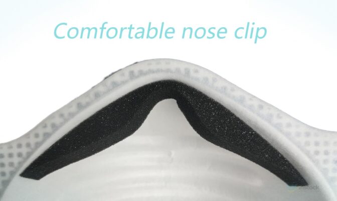wearing n95, face-mask, headband, head, buy cup , original, halei niosh mask sales flat, cdc comfortablenoseclip